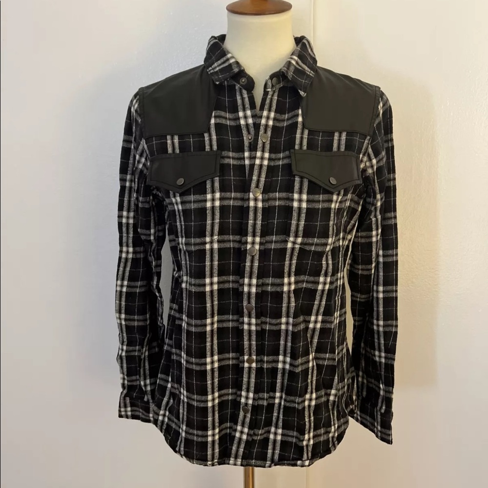 Current Elliott Plaid Button Down - image 1